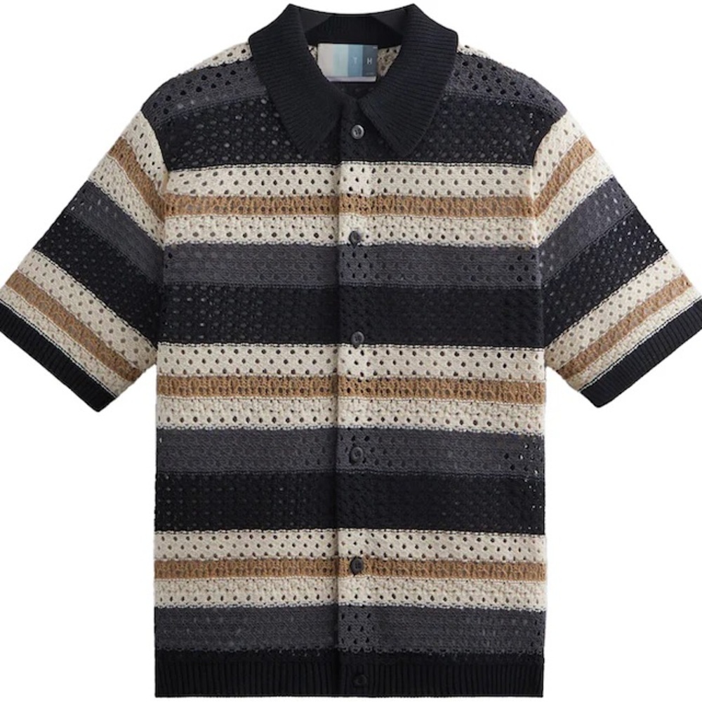 Not KITH Thompson crochet button down vintage shirt